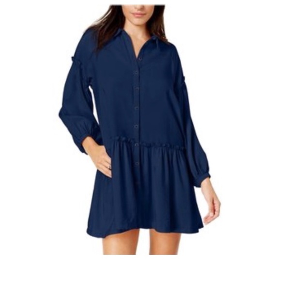 Free People Dresses & Skirts - Free People Drop-Waist Shirtdress